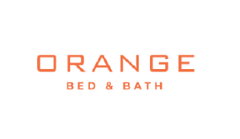 Orange Bed & Bath